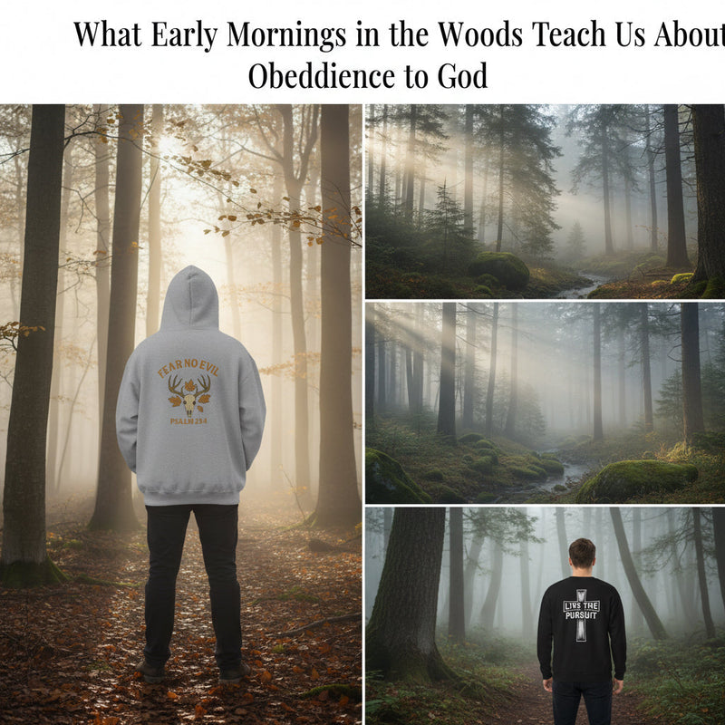 What Early Mornings in the Woods Teach Us About Obedience to God