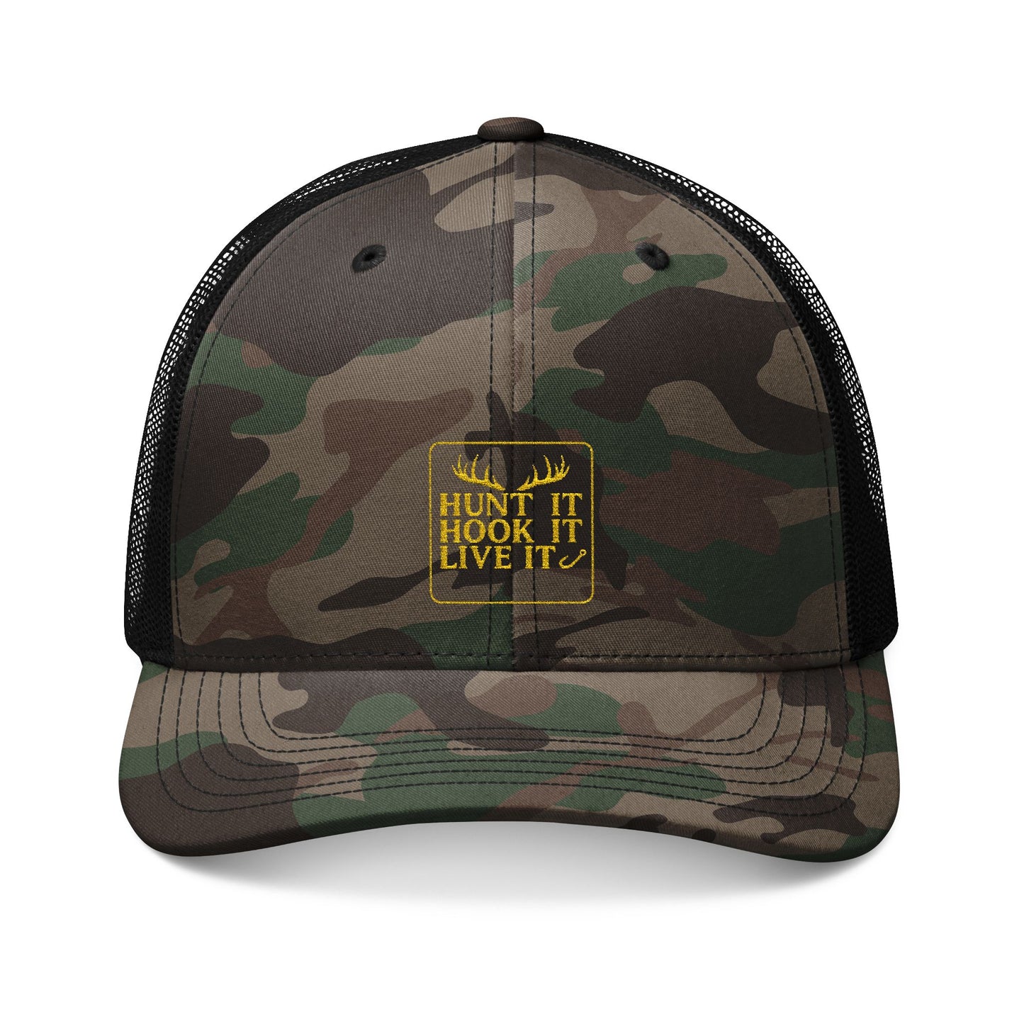 Camouflage Answer The Wild Trucker Cap