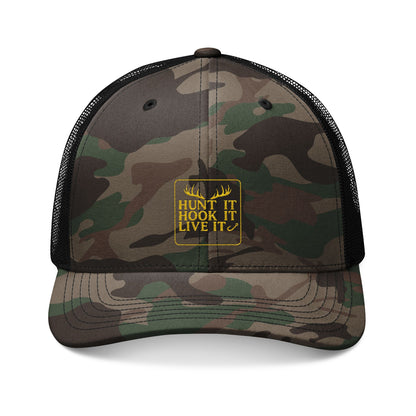 Camouflage Answer The Wild Trucker Cap