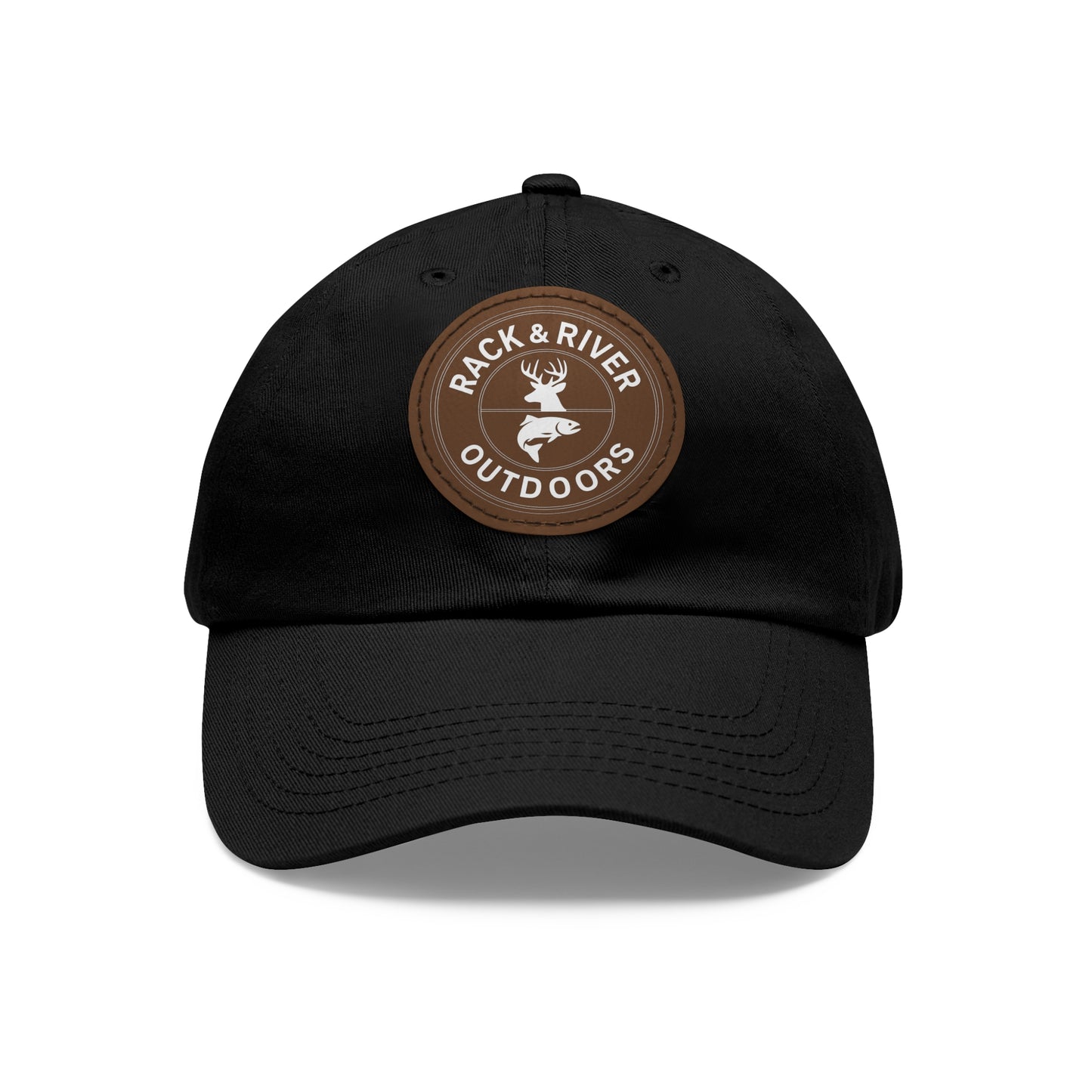 Rack & River Outdoors Leather Patch Hat