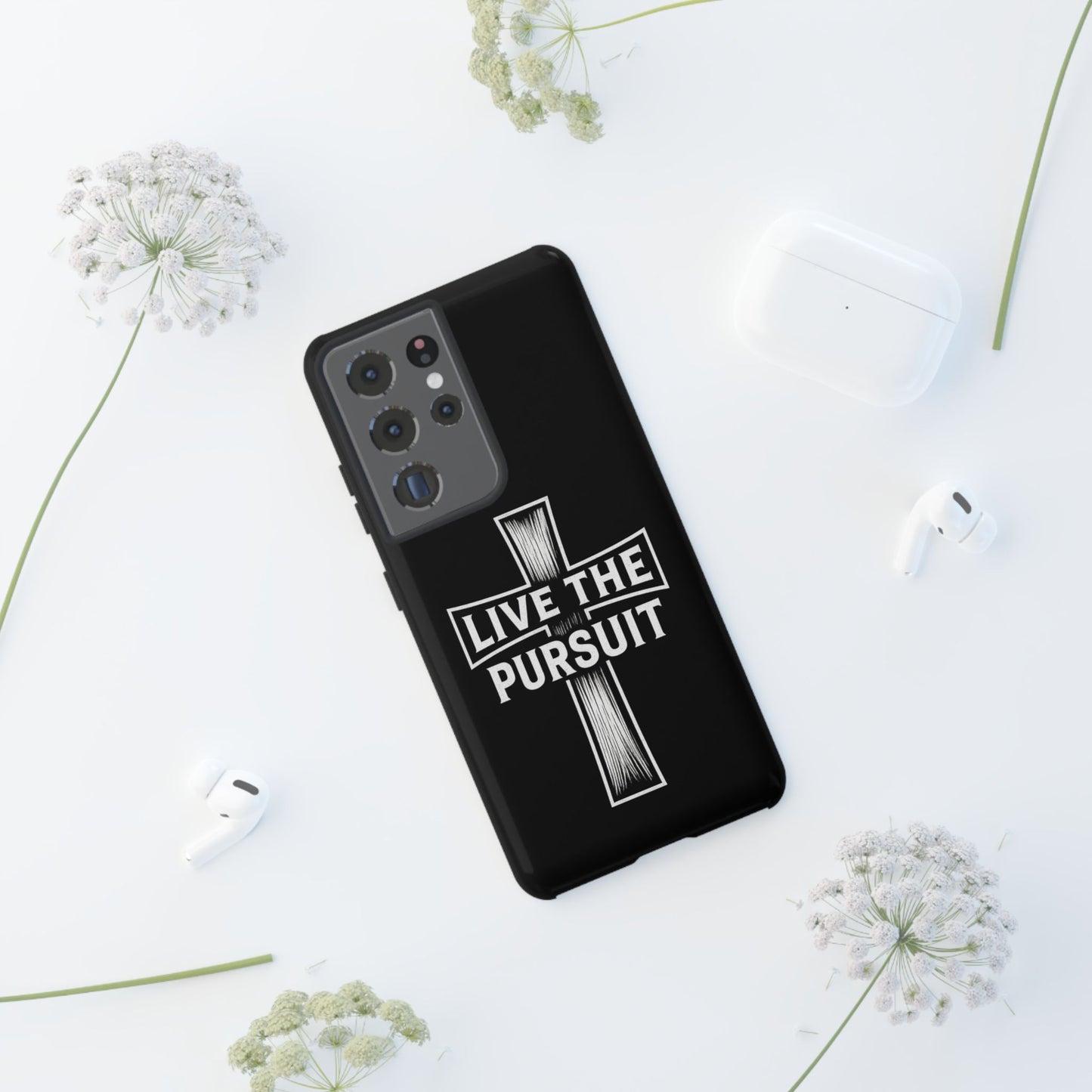 Live The Pursuit Cross Phone Case - ⭐️ Bestseller