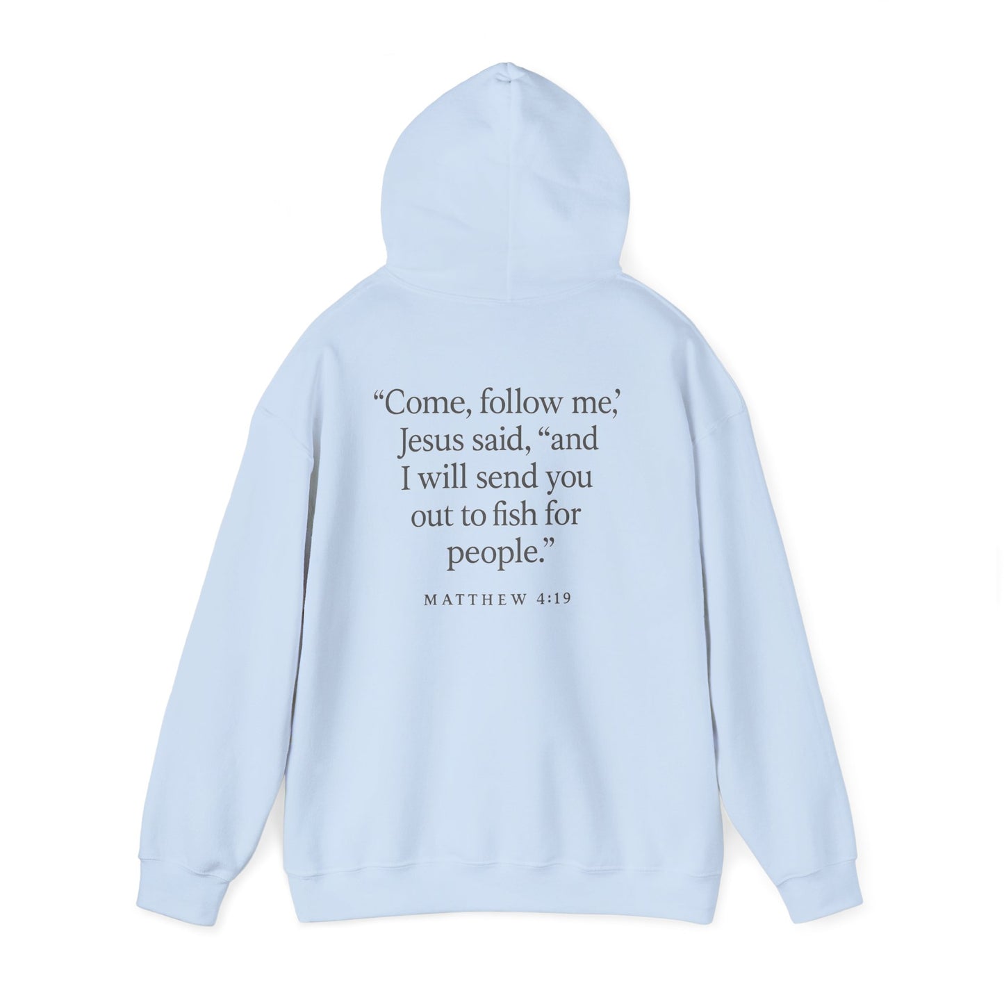 Mathew 4:19 Hoodie - ⭐️ Bestseller