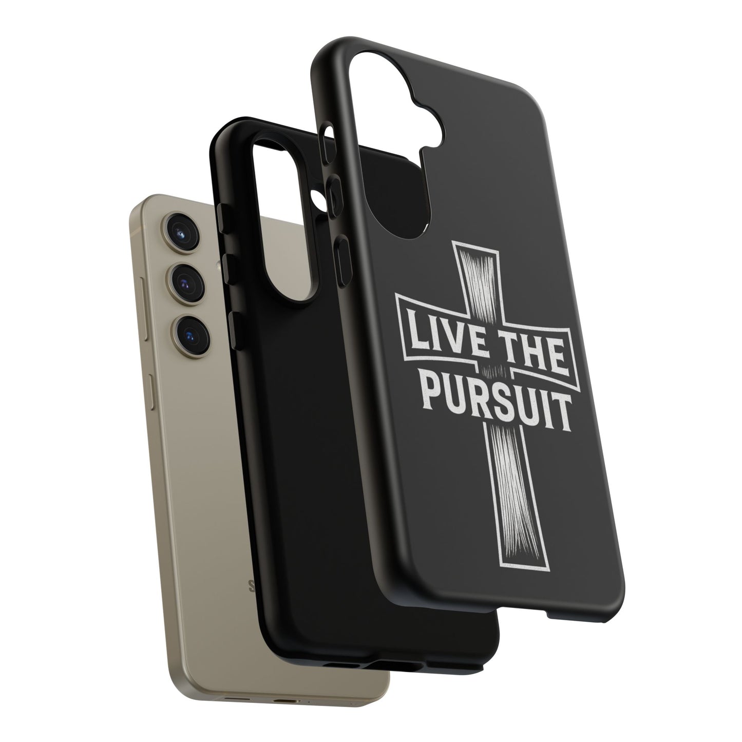 Live The Pursuit Cross Phone Case - ⭐️ Bestseller