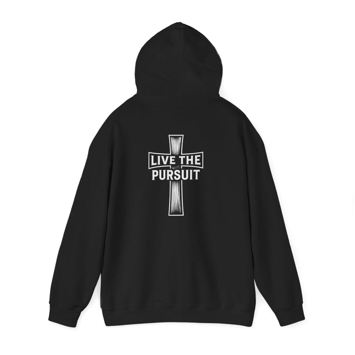 Live The Pursuit Cross Hoodie