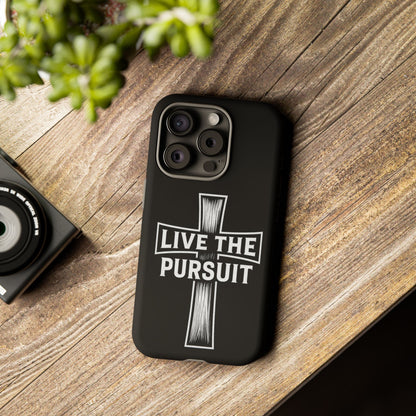 Live The Pursuit Cross Phone Case - ⭐️ Bestseller