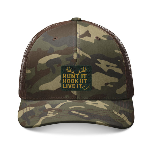 Camouflage Trucker Hat (Embroidery)
