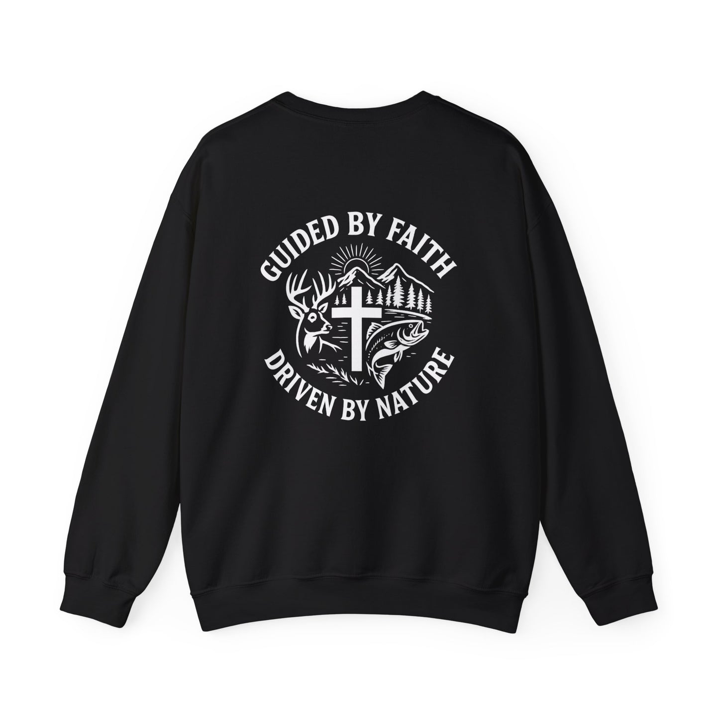 Guided By Faith, Driven By Nature Crewneck - ⭐️ Bestseller