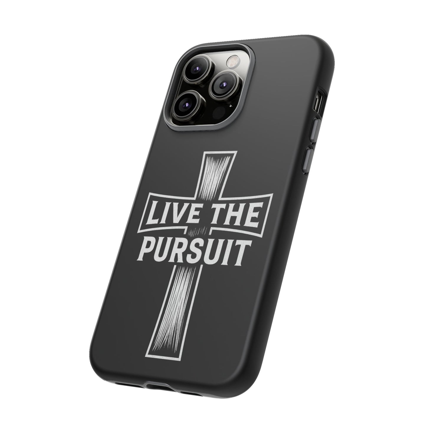 Live The Pursuit Cross Phone Case - ⭐️ Bestseller