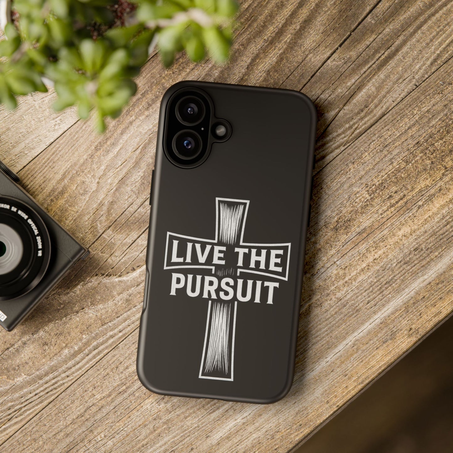 Live The Pursuit Cross Phone Case - ⭐️ Bestseller