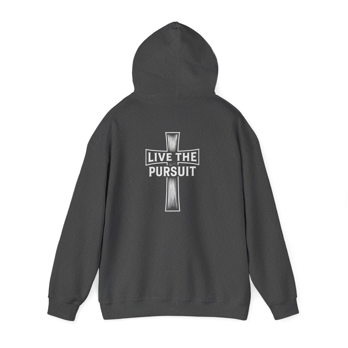 Live The Pursuit Cross Hoodie