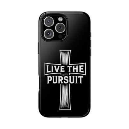 Live The Pursuit Cross Phone Case - ⭐️ Bestseller
