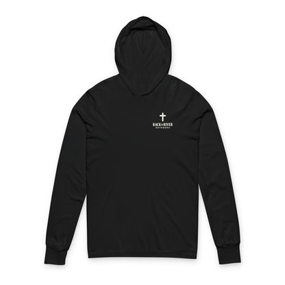 Job 12:7-10 Hooded Long Sleeve