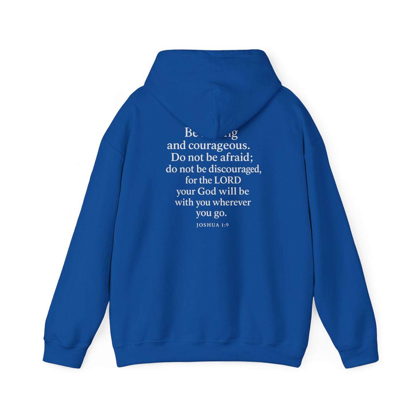 Joshua 1:9 Faith Hoodie - ⭐️ Bestseller