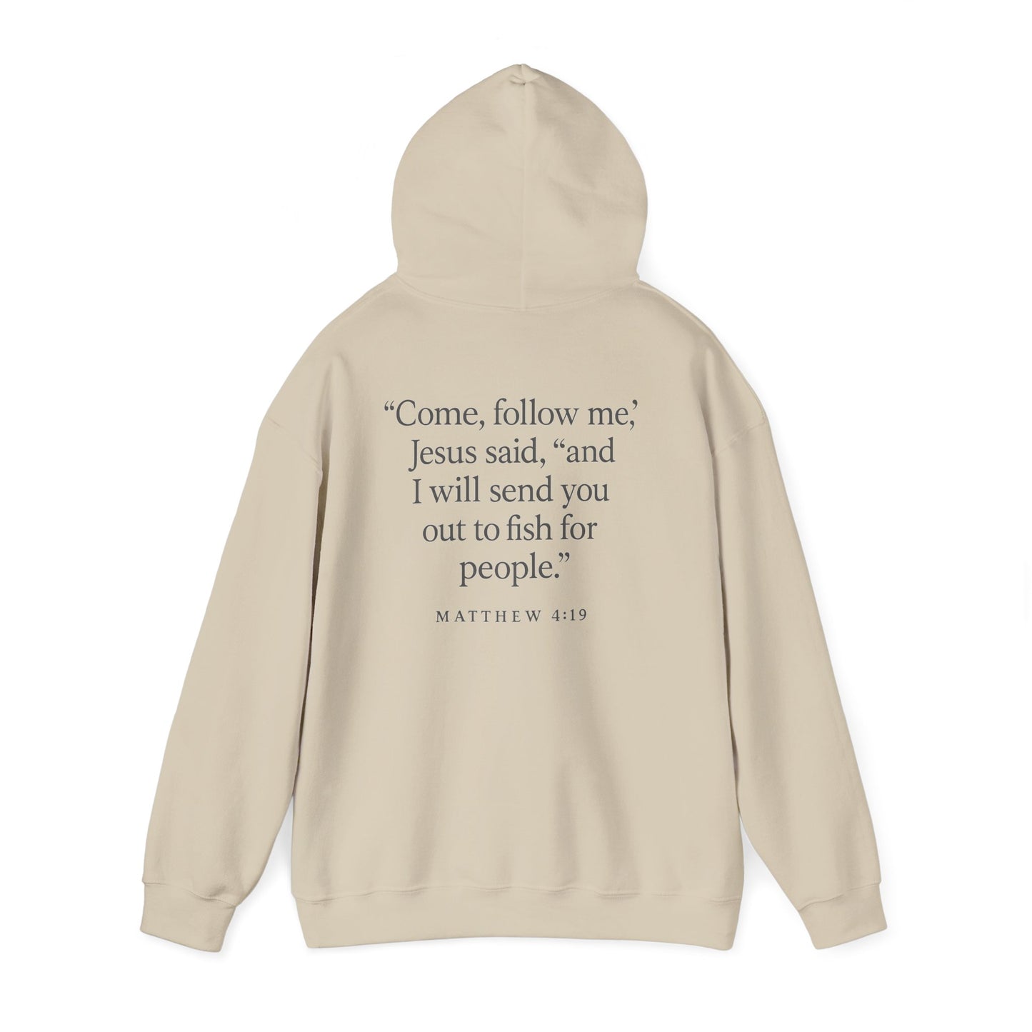 Mathew 4:19 Hoodie - ⭐️ Bestseller