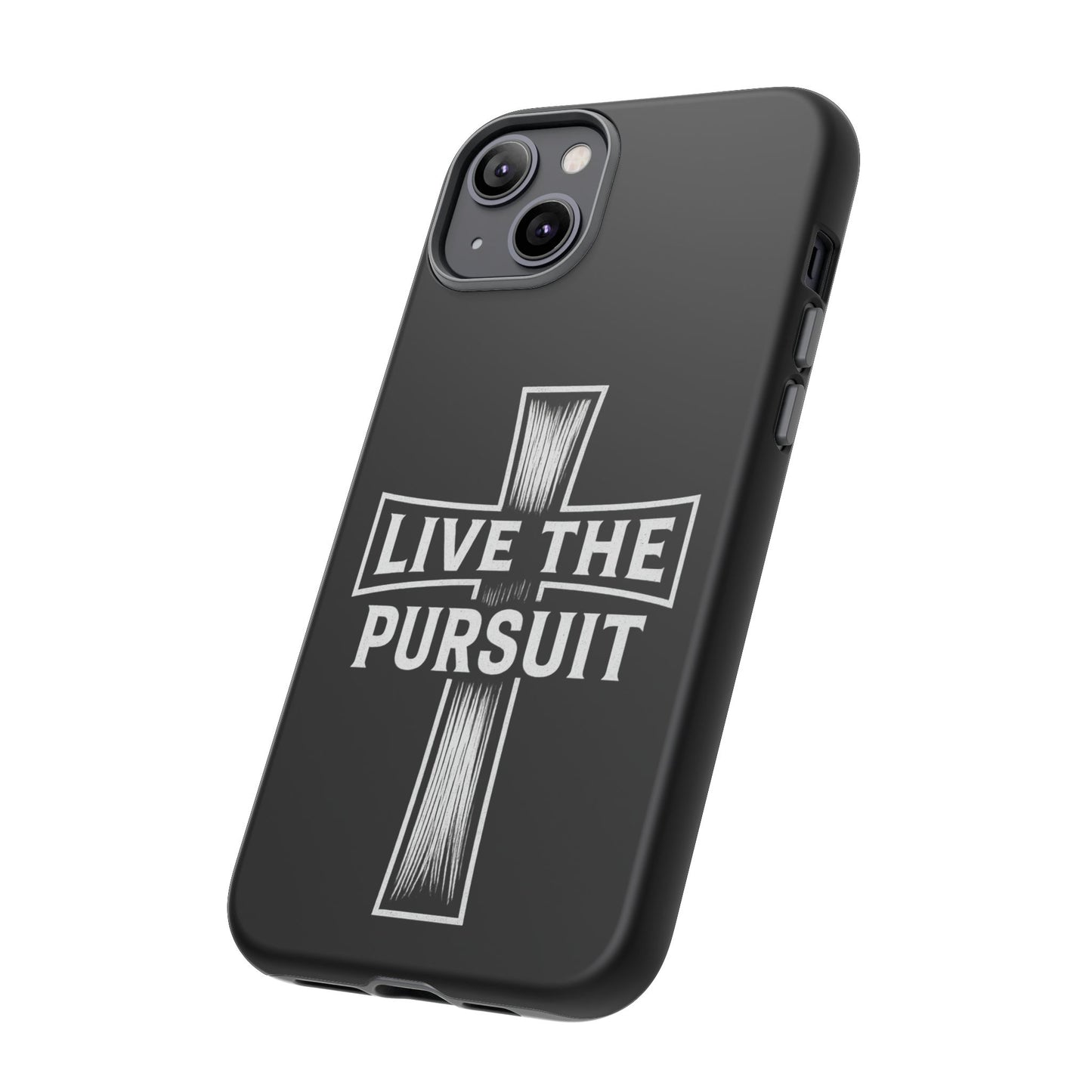 Live The Pursuit Cross Phone Case - ⭐️ Bestseller