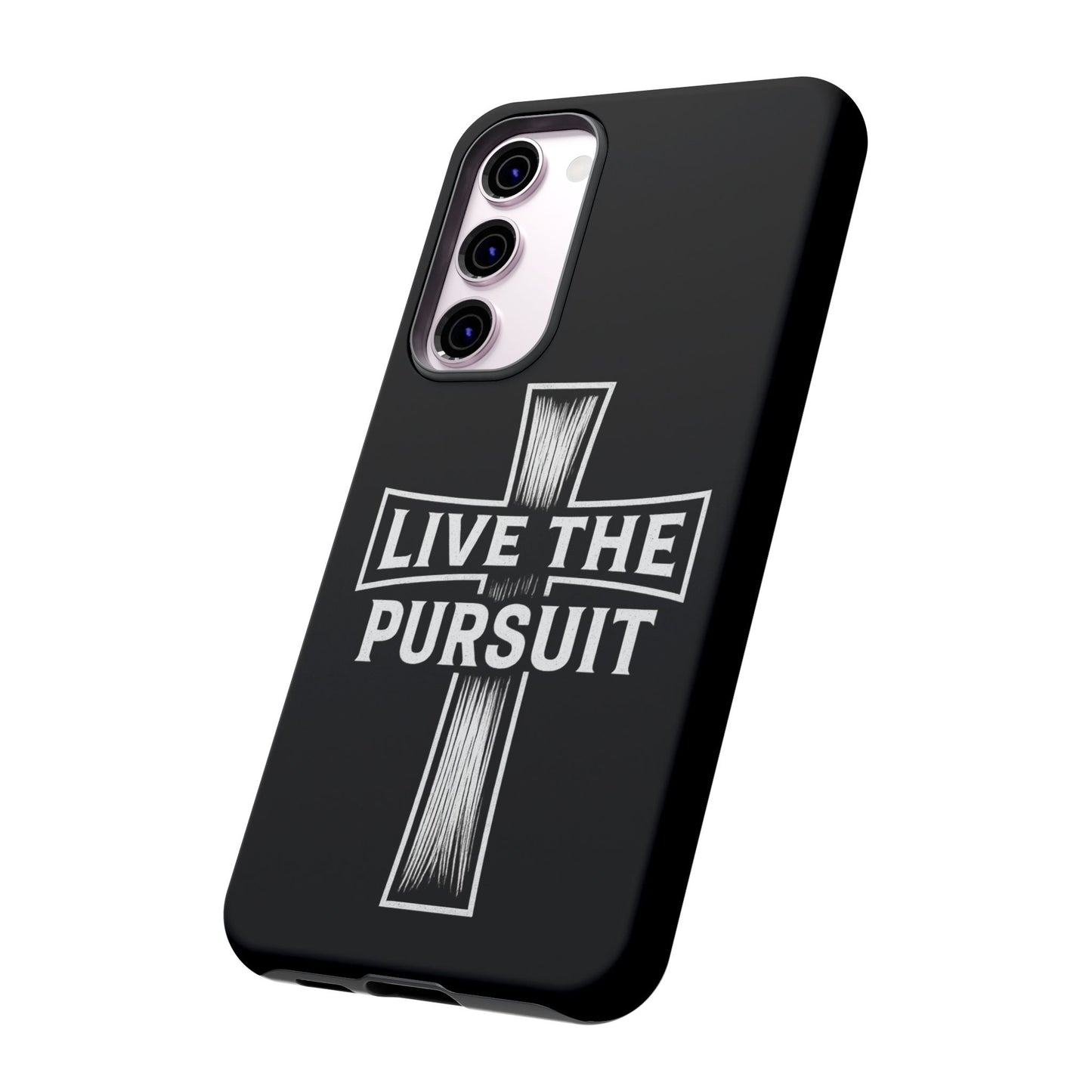 Live The Pursuit Cross Phone Case - ⭐️ Bestseller