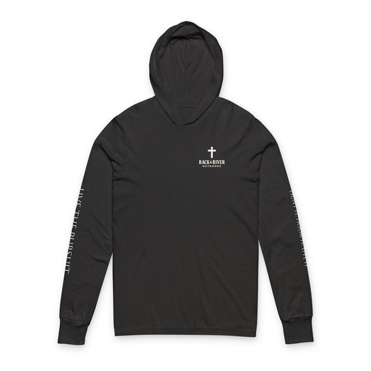 Unisex Hooded Long Sleeve Tee