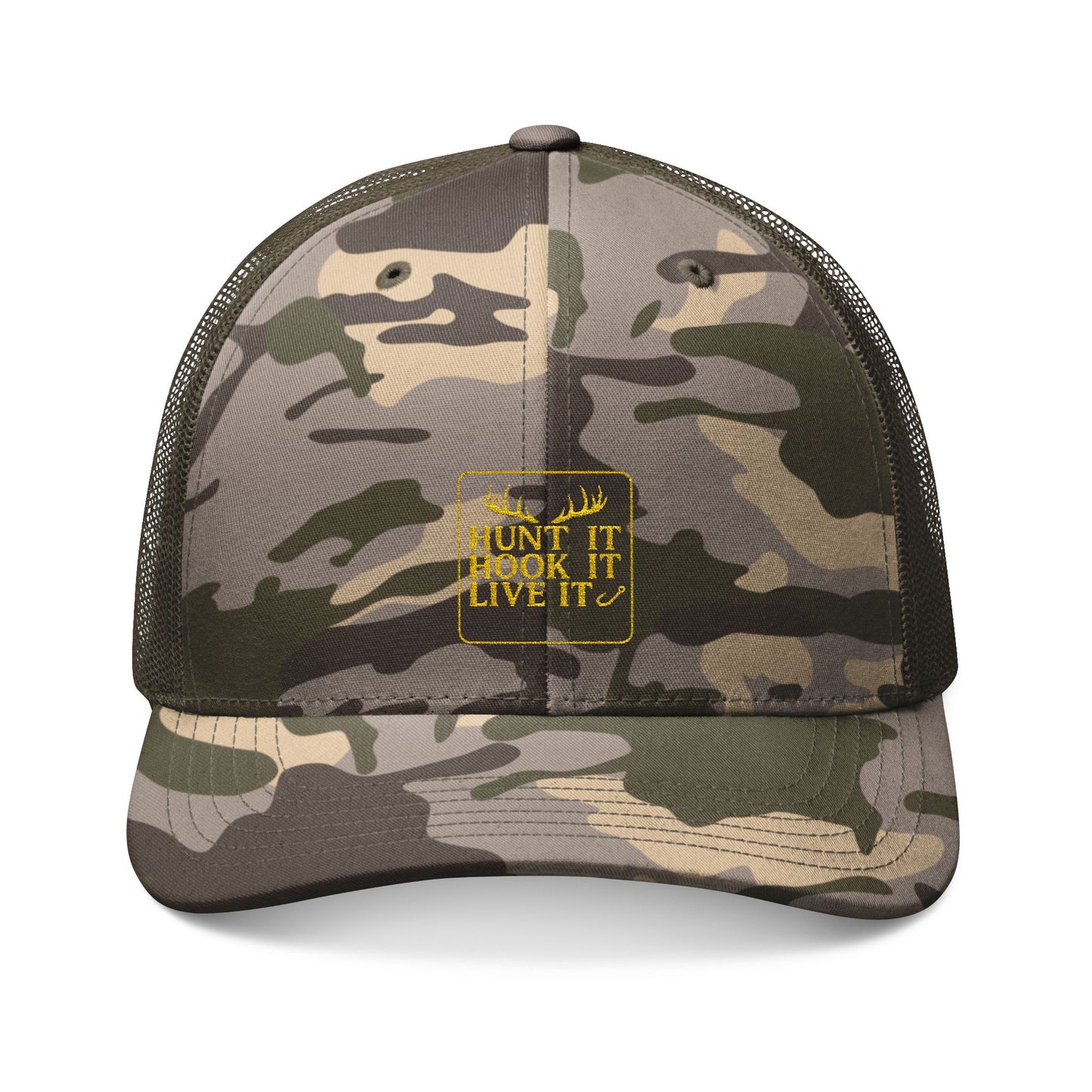 Camouflage Answer The Wild Trucker Cap