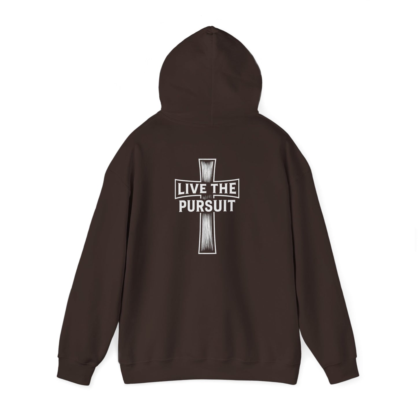 Live The Pursuit Cross Hoodie
