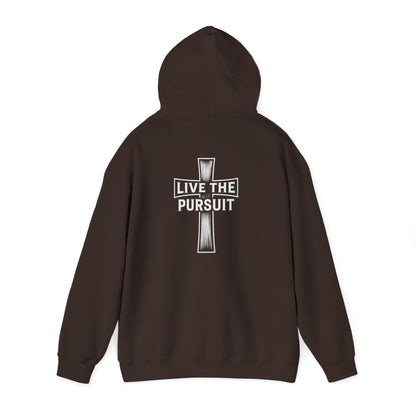 Live The Pursuit Cross Hoodie