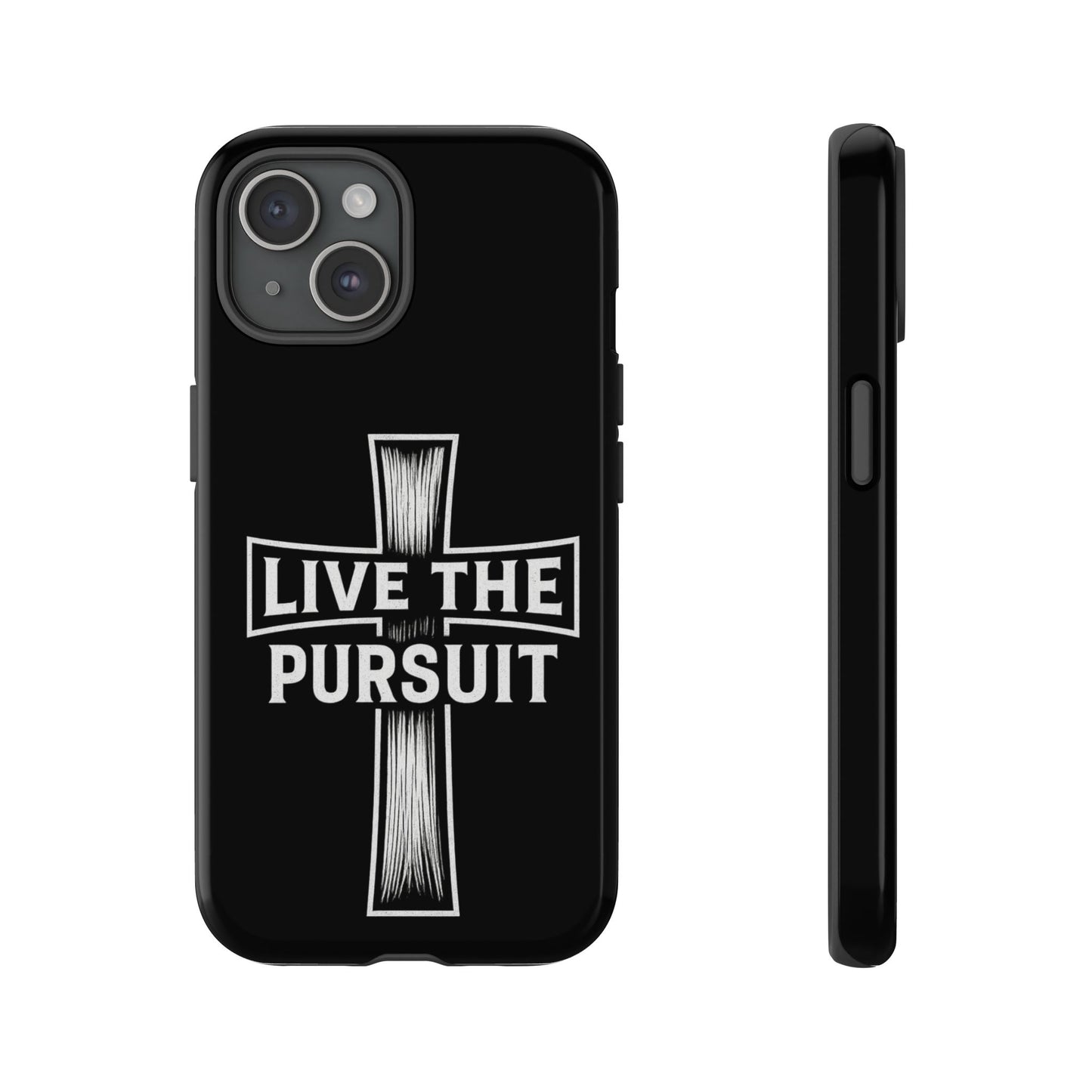 Live The Pursuit Cross Phone Case - ⭐️ Bestseller