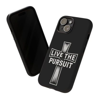 Live The Pursuit Cross Phone Case - ⭐️ Bestseller