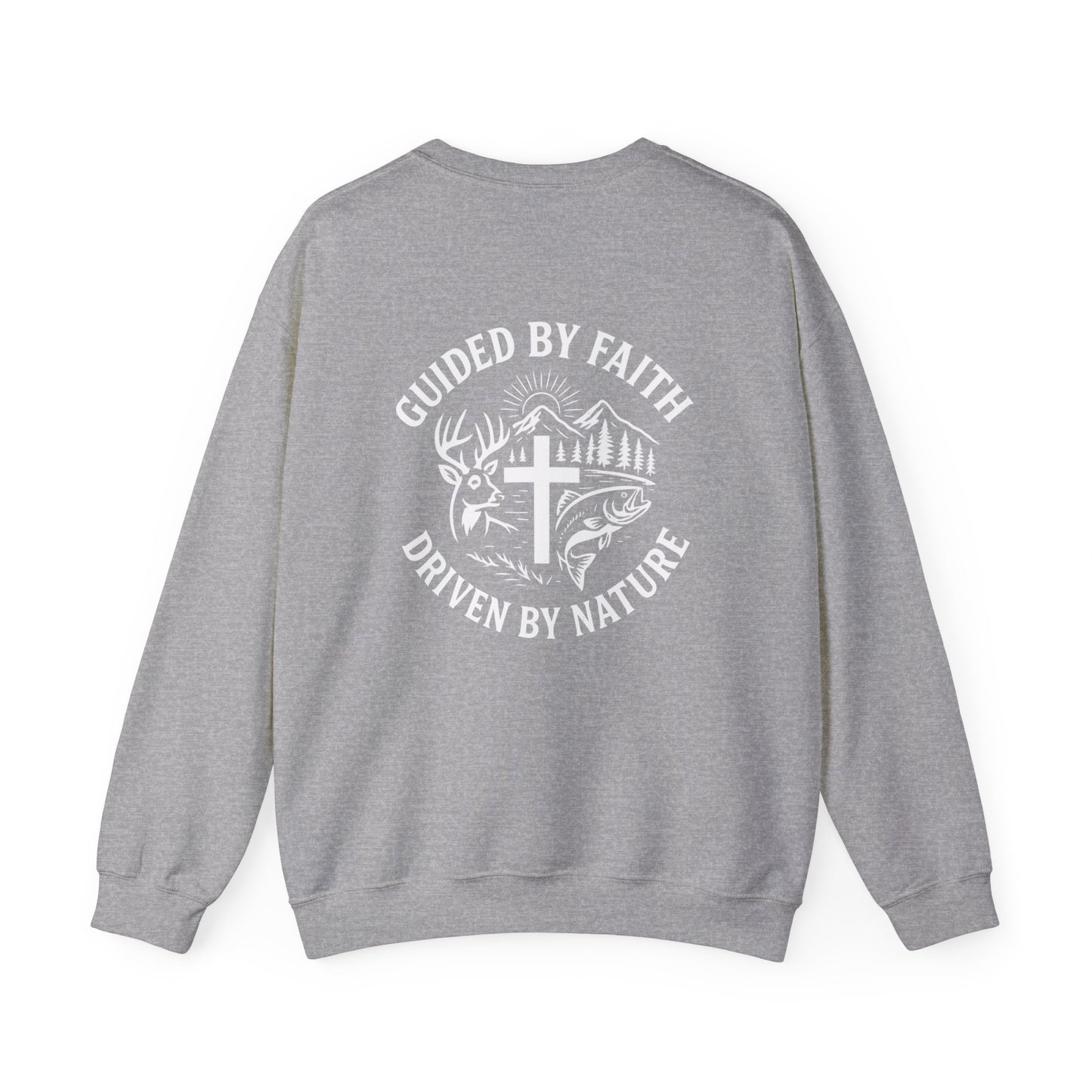 Guided By Faith, Driven By Nature Crewneck - ⭐️ Bestseller