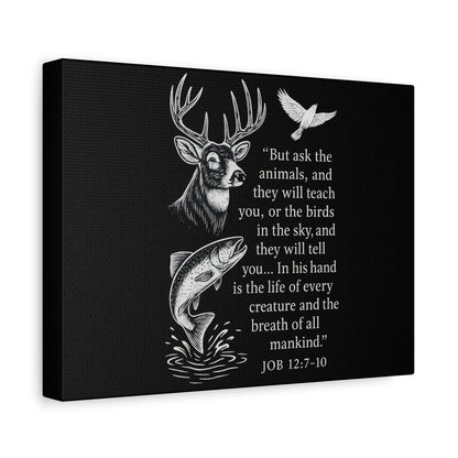 Inspirational Wildlife 12" x 9" Canvas Art