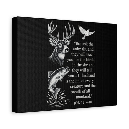 Inspirational Wildlife 12" x 9" Canvas Art