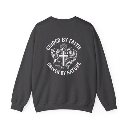 Guided By Faith, Driven By Nature Crewneck - ⭐️ Bestseller