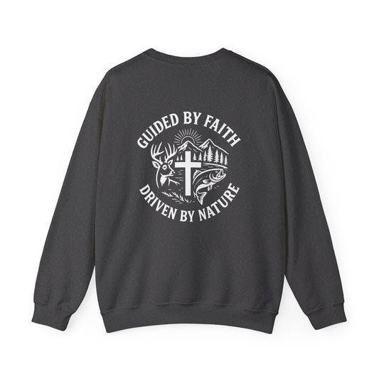 Guided By Faith, Driven By Nature Crewneck - ⭐️ Bestseller