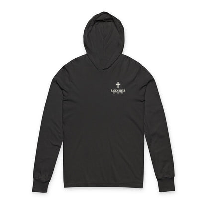 Job 12:7-10 Hooded Long Sleeve