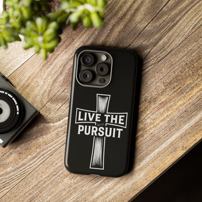 Live The Pursuit Cross Phone Case - ⭐️ Bestseller