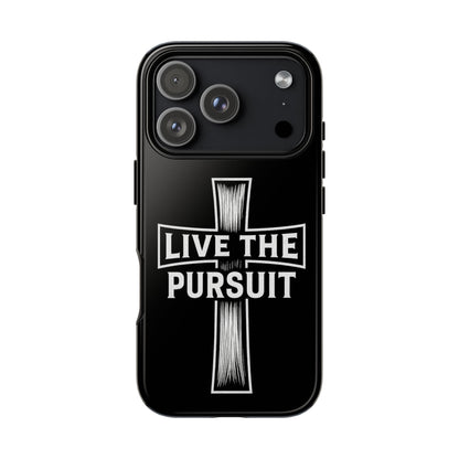 Live The Pursuit Cross Phone Case - ⭐️ Bestseller
