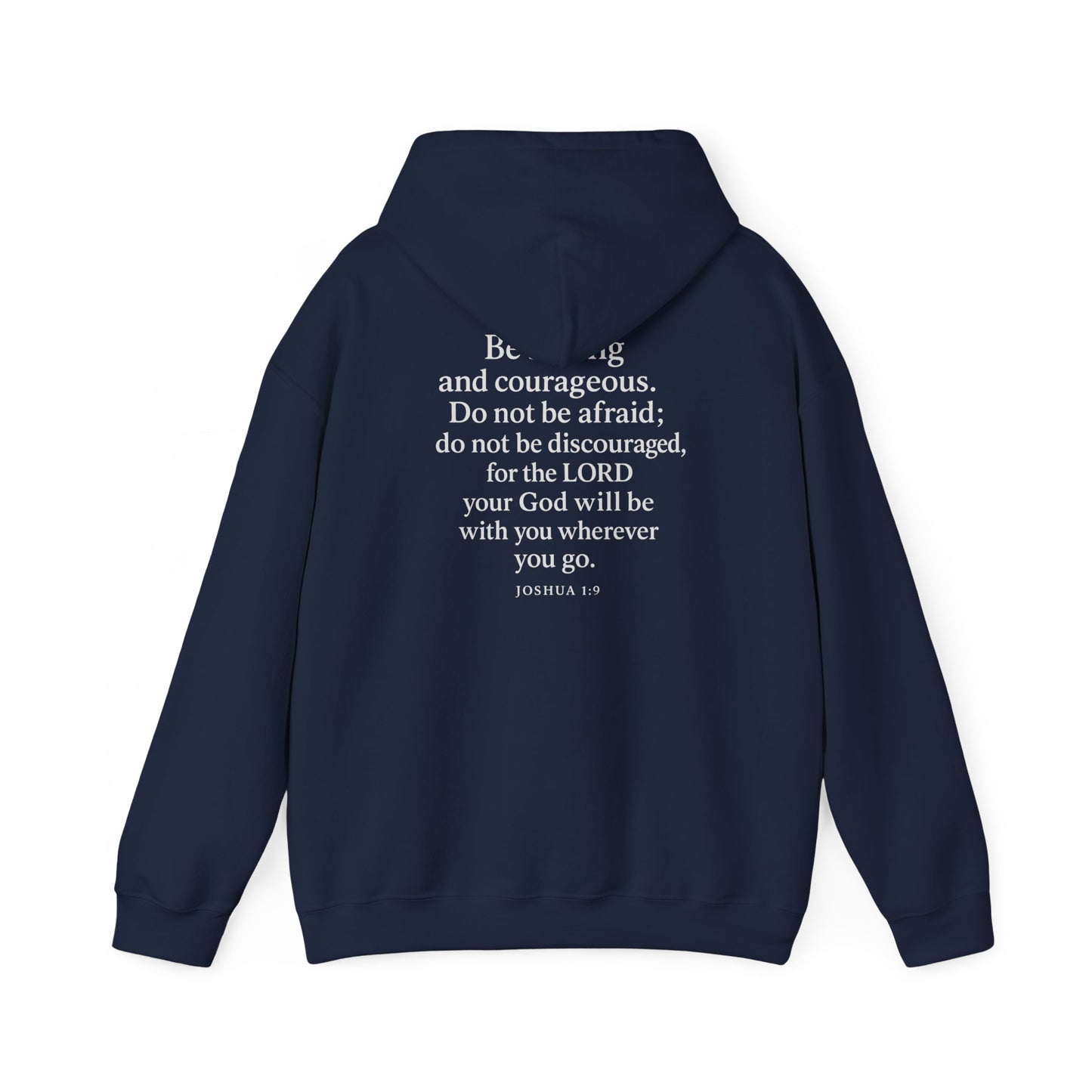 Joshua 1:9 Faith Hoodie - ⭐️ Bestseller