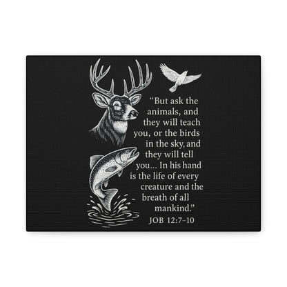 Inspirational Wildlife 12" x 9" Canvas Art