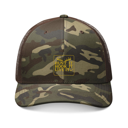 Camouflage Answer The Wild Trucker Cap