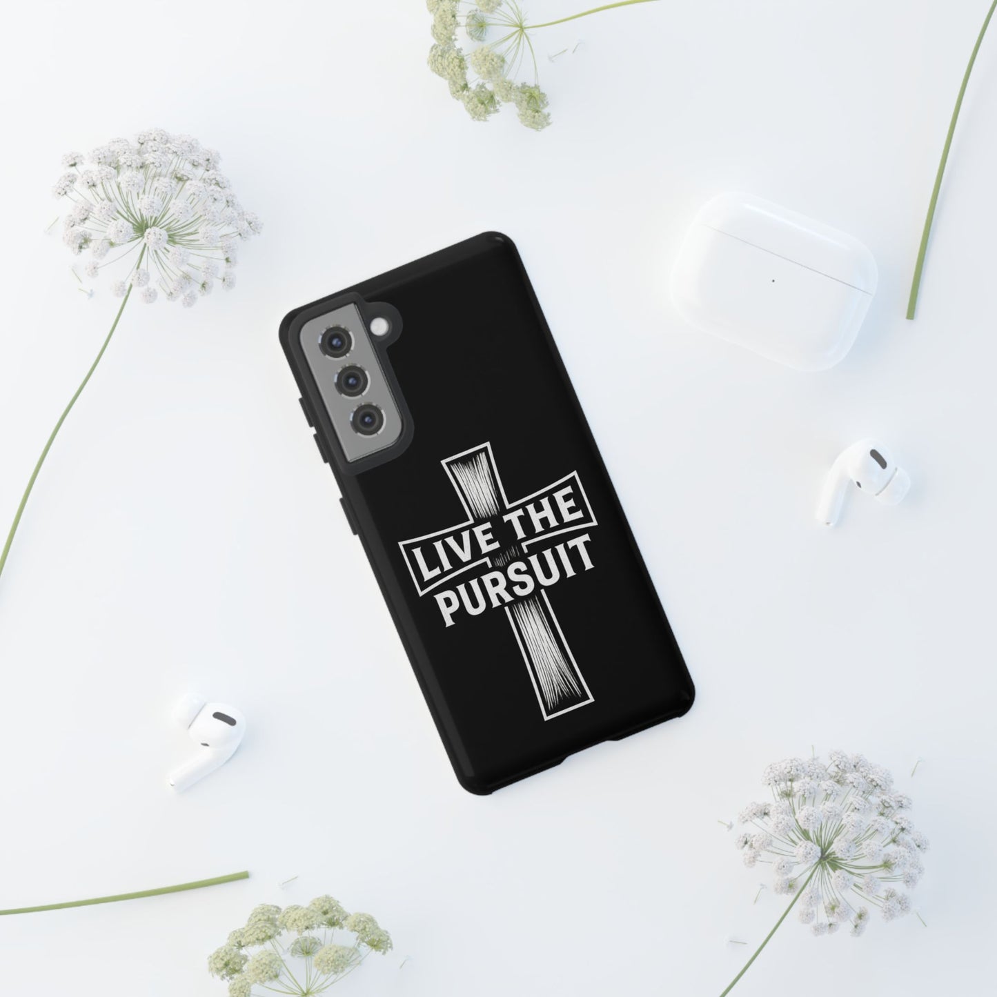 Live The Pursuit Cross Phone Case - ⭐️ Bestseller