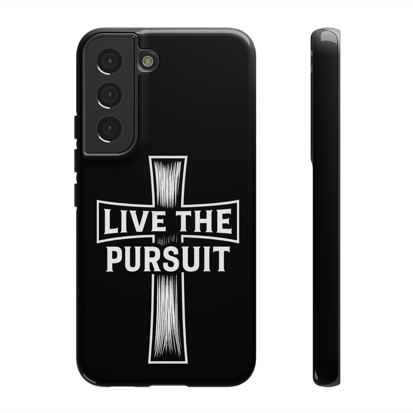 Live The Pursuit Cross Phone Case - ⭐️ Bestseller