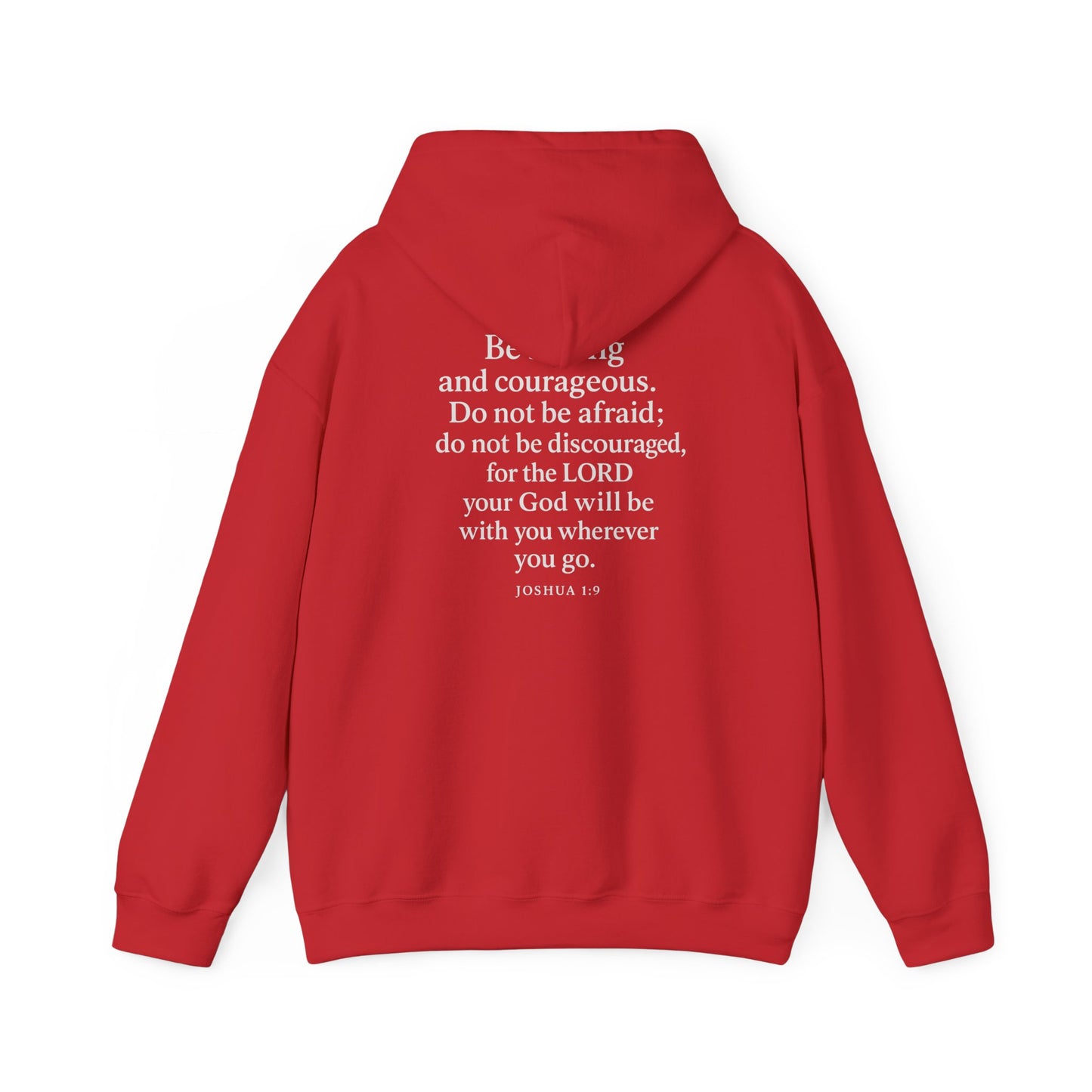 Joshua 1:9 Faith Hoodie - ⭐️ Bestseller