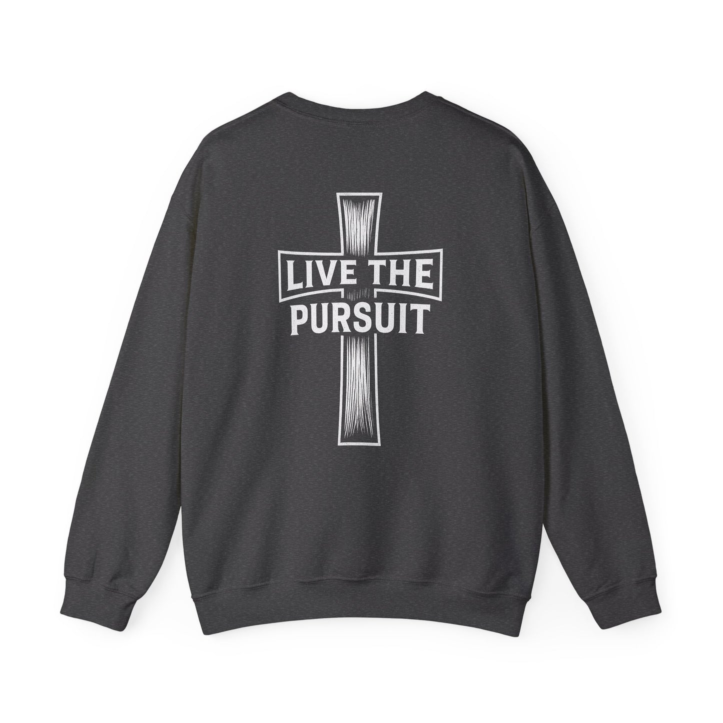 Live The Pursuit Cross Crewneck