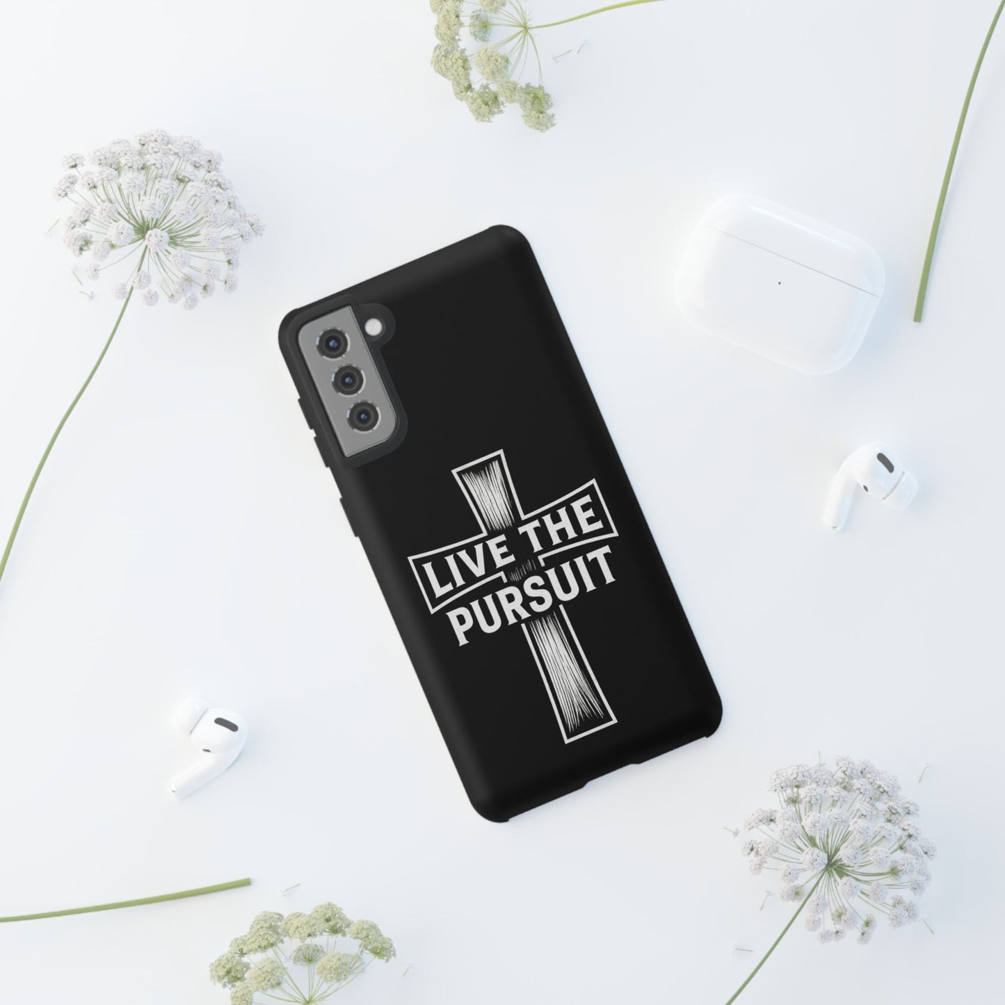 Live The Pursuit Cross Phone Case - ⭐️ Bestseller
