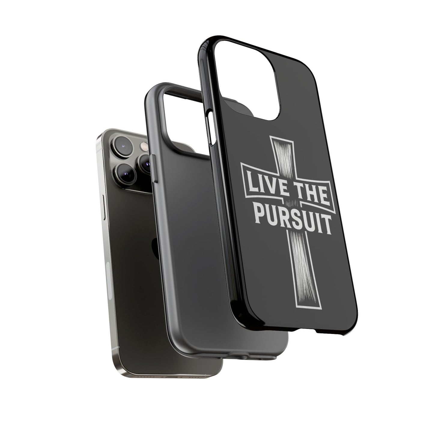 Live The Pursuit Cross Phone Case - ⭐️ Bestseller