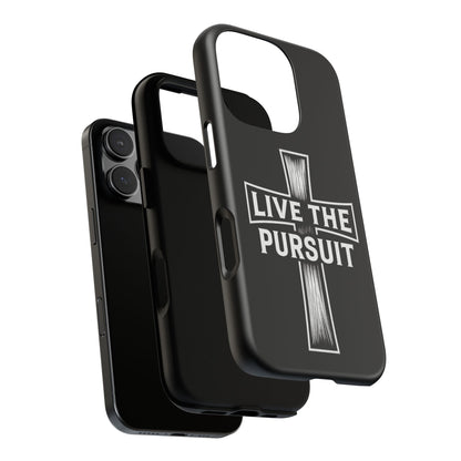 Live The Pursuit Cross Phone Case - ⭐️ Bestseller